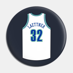 Christian Laettner Minnesota Jersey Qiangy Pin