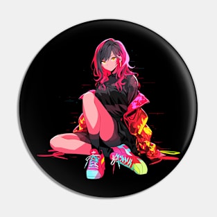 anime girl - anime style Pin