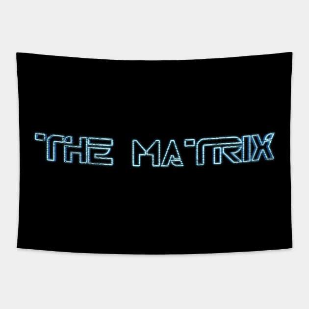 THE MATRIX (a la "TRON Legacy") Tapestry by jywear