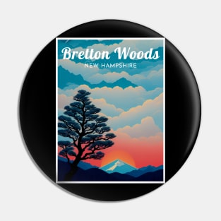 Bretton Woods New Hampshire United States ski Pin