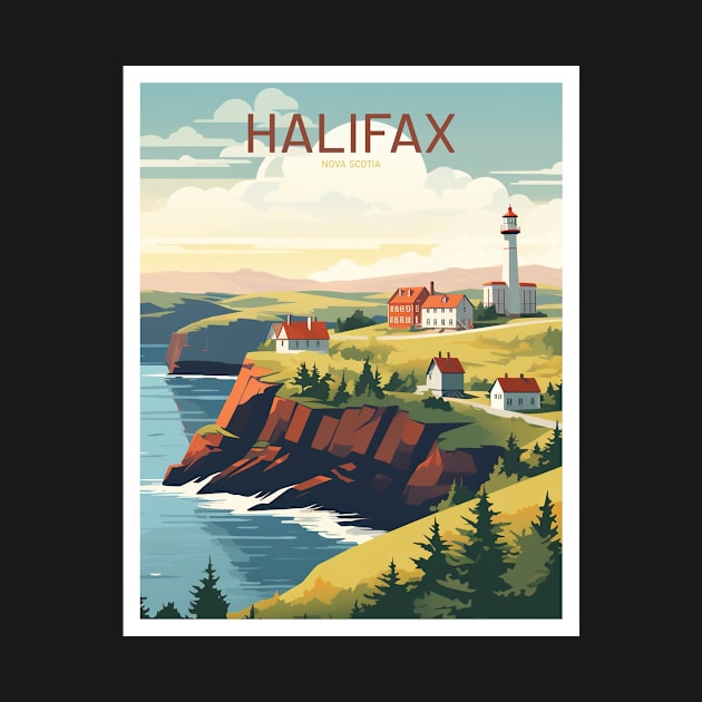 HALIFAX by MarkedArtPrints