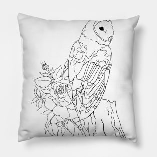 Barn Owl Pillow