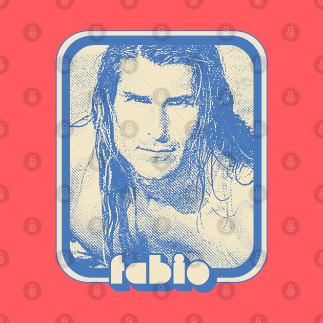 Fabio // Retro 90s Aesthetic Fan Design by DankFutura