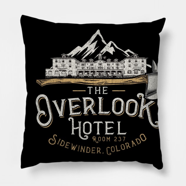 Overlook Hotel Room 237 Pillow by Alema Art