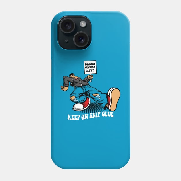 Keep on snif glue Phone Case by Camelo