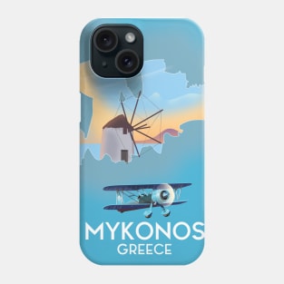 Myknonos Greece Phone Case
