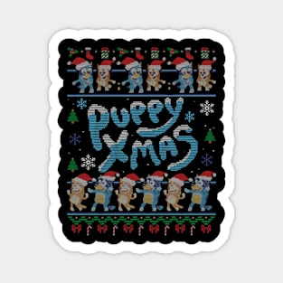 bluey marry cristmas Magnet