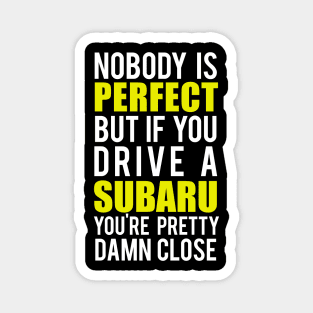 Subaru Owners Magnet