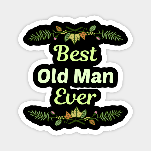 Family Leaf Old Man Magnet by blakelan128