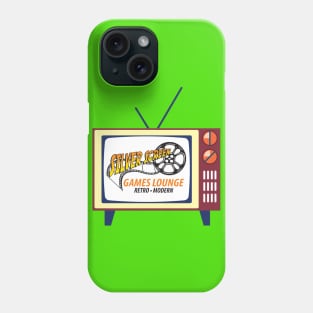 Silver Screen Games Lounge Phone Case