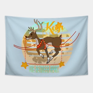 Keep One Reindeer Apart Tapestry