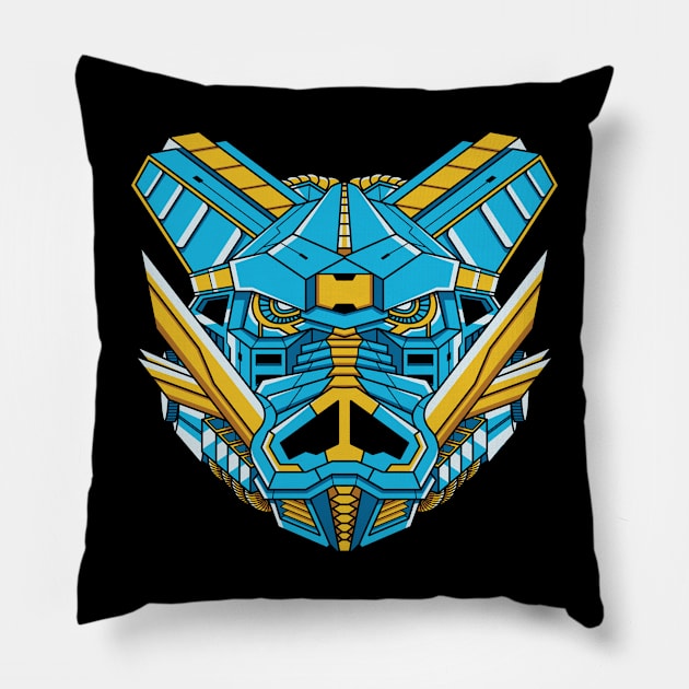 Mecha boar Pillow by Rnz