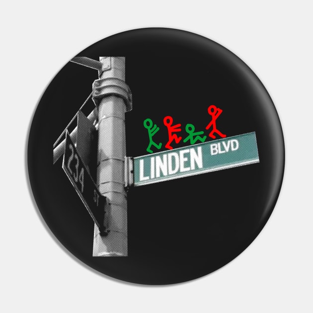 LINDEN BLVD Pin by YourLuckyTee