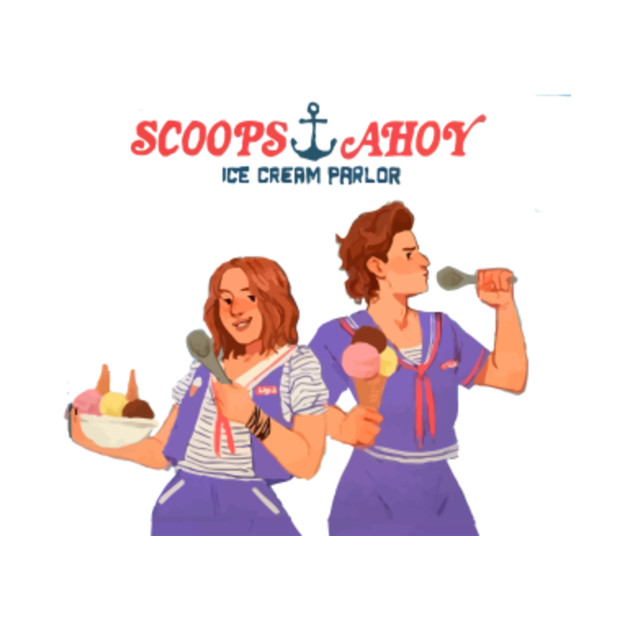 scoops ahoy stranger things Scoops Ahoy Stranger Things TShirt