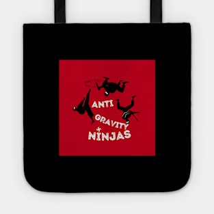 Anti Gravity Ninjas (White/Blk Over Red) By Abby Anime(c) Tote