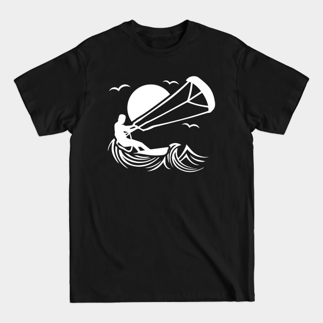 Kitesurfer Kite Board Kiteboarding Gift Idea Wave - Kitesurfer - T-Shirt