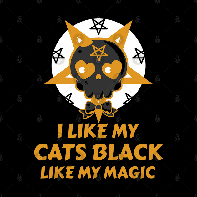 I Like My Cats Black Like My Magic by LadySaltwater