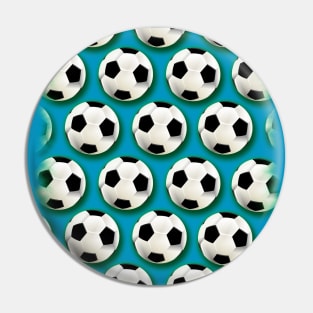 Soccer Ball Football Pattern Pin