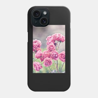 Plant Me Pink Roses Phone Case