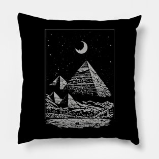 Pyramid and the Moon Pillow