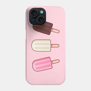 Neapolitan popsicles Phone Case