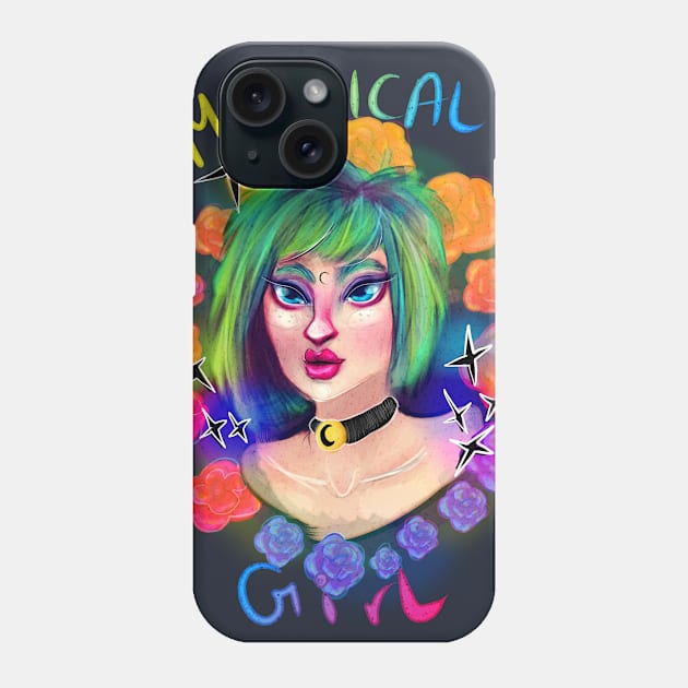 Magical Girl Phone Case by nazzcat