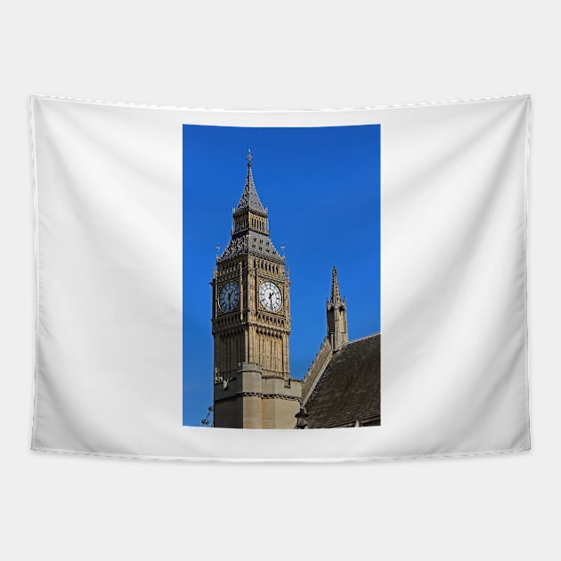 Big Ben the Elizabeth Tower Tapestry by avrilharris