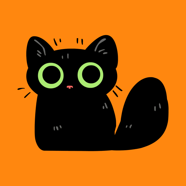 Cute Lil Black Cat by sky665