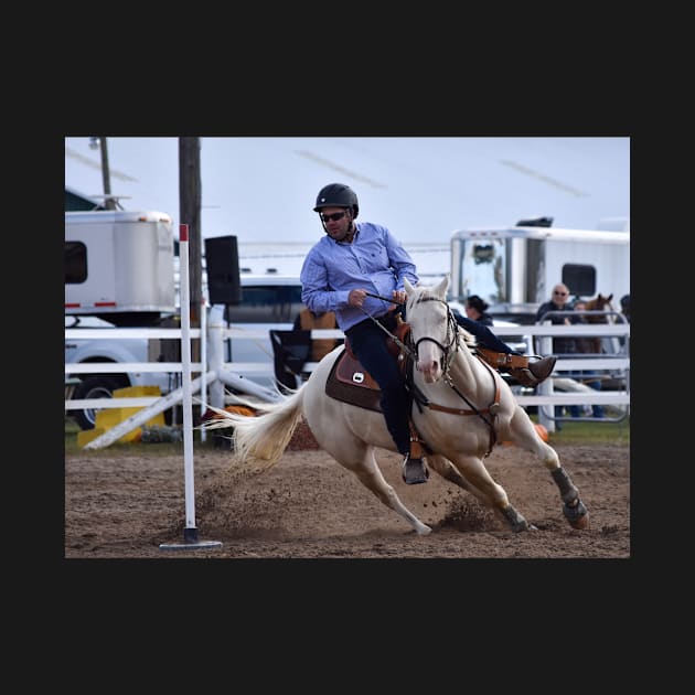 Barrel racing by theartsyeq