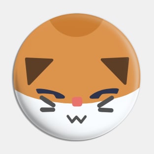 Kitty Face Pin