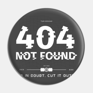 404 ERROR Pin