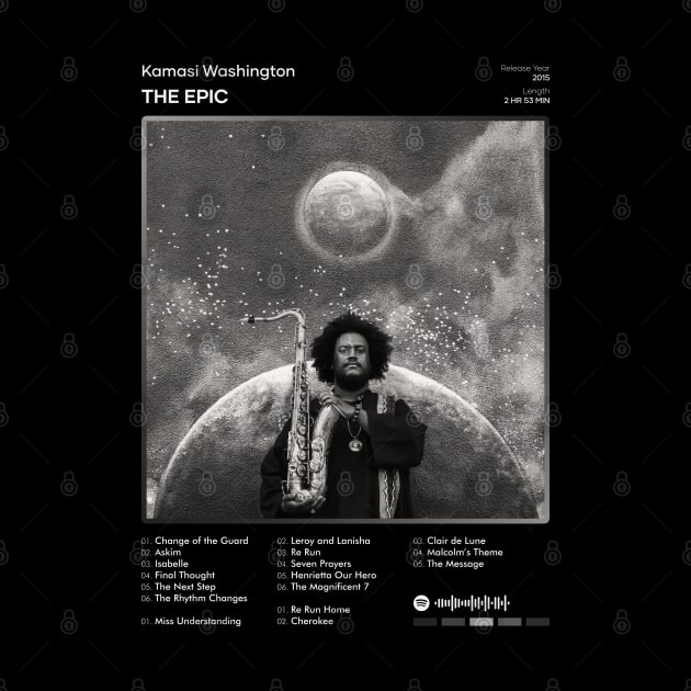 Kamasi Washington - The Epic Tracklist Album by 80sRetro