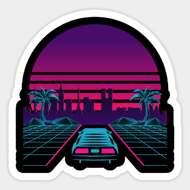 Vaporwave Aesthetic E-girl Eboy Retro Car - Anime - Sticker | TeePublic Vaporwave Aesthetic E-girl Eboy Retro Car - Anime - Sticker | TeePublic