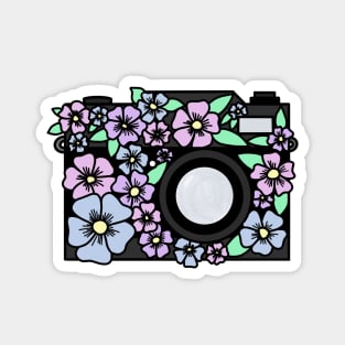 Floral Camera Magnet