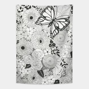 Monarch garden Tapestry