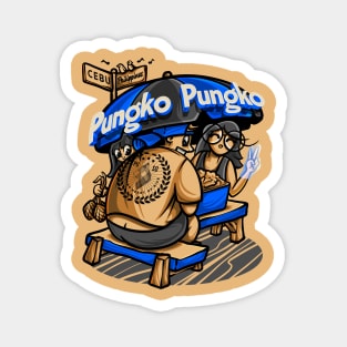 Funny Pungko Pungko Sa Cebu Philippines Puso Heart of Rice Gift Magnet