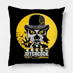 mr.Lenny Loves Hitchcock Pillow