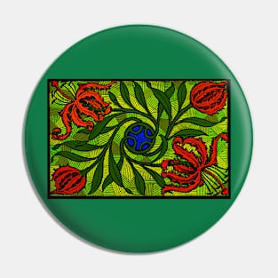 The Design of Flowers Pin