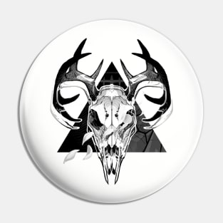 Deer Skull Pin