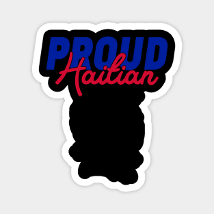 Dominican Republic Proud Haitian Back Magnet