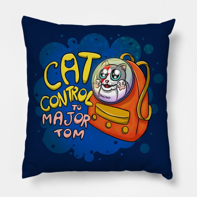 Cat Control Pillow by fabianfmas