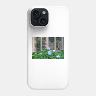 Snowball Flowers Outside The Window Phone Case