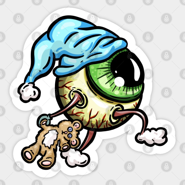 Tired Eye - Eyeball - Sticker