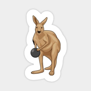 Kangaroo Bowling Bowling ball Magnet