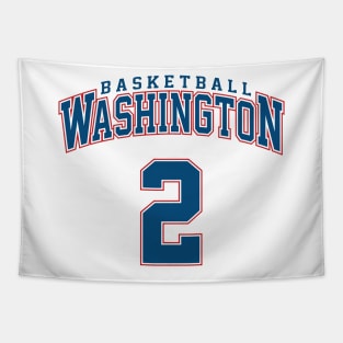 Washington Basketball - Player Number 2 Tapestry