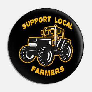 Support local farmers Pin