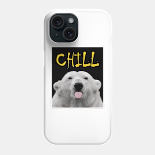 polar bear - Chill Phone Case