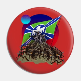 Starship Troopers on a Hill Pin