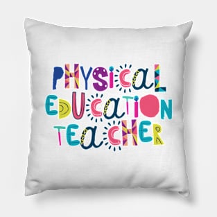 Cute PE Teacher Gift Idea Back to School Pillow