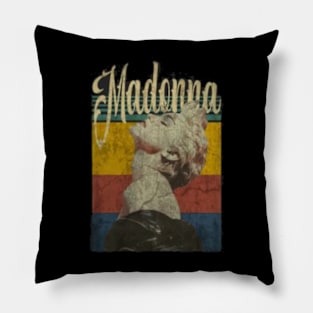 Madonna // Aesthetic 80s Vintage Style // T-Shirt Pillow